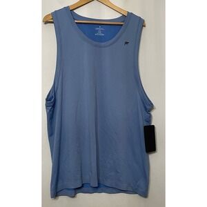 Fabletics Training Day Muscle Tank Light Blue Size XXL Mens New Exercise Fitness